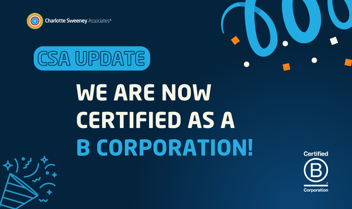 Photo for CSA Update: We are now B-Corp Certified