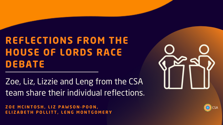 Image for On 9 June, the CSA team observed a debate held at the House of Lords by YDWC on the motion.